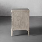St. Martin Wood Closed Nightstand Oak Bedside table with Soft-Close Drawers - Image 10