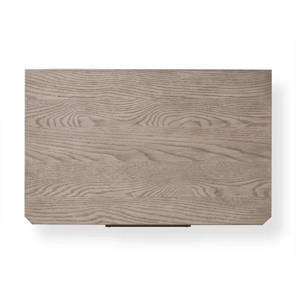 St. Martin Wood Closed Nightstand Oak Bedside table with Soft-Close Drawers - Image 12