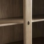 Tuscany Italian Crafted Wood Display Storage Cabinet With Glass Door - Image 3
