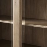 Tuscany Italian Wood Glass Door Display Cabinets With Adjustable Shelves - Image 3