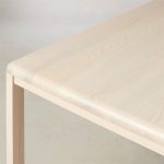 Ford Ash Wood Rectangle Dining Table Modern Rural Parsons Style - Image 7