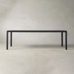 Ford Ash Wood Rectangle Dining Table Modern Rural Parsons Style - Image 12