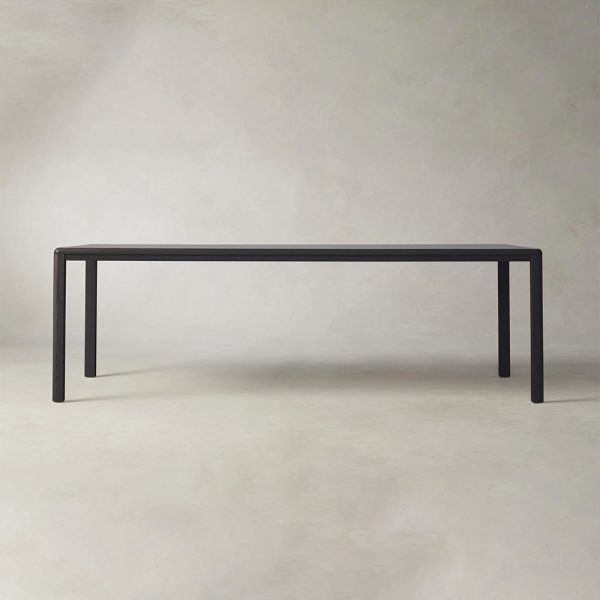 Ford Ash Wood Rectangle Dining Table Modern Rural Parsons Style - Image 12