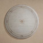 Girardi Margherita Bell'Arte Round Wood Dining Table Antique Vintage Distressed Furniture - Image 5