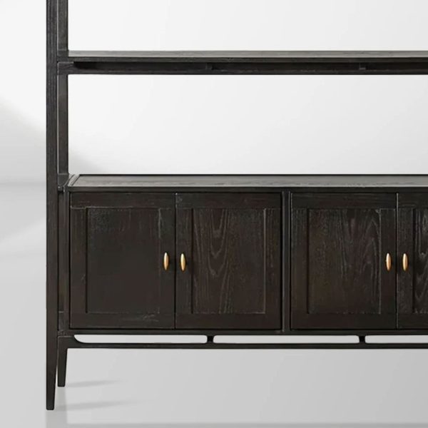 Brock Bookcase in Dark Twilight Finish - Image 3