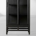 Avenue Ash Wood Display Cabinet with Sliding Glass Doors - Image 4