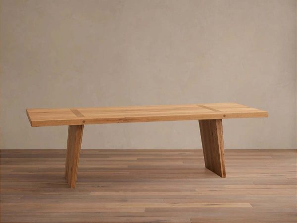Panta Rectangle Dining Table with Romanian Oak Wood - Image 2