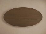 Perth Oval  Dining Table Solid Romanian Oak Hand-Sculpted Modern Style - Image 8