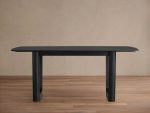 Saint Germain Wood Rectangle Dining Table with Solid Oak Top Rennes Base - Image 6