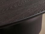 Perth Oval  Dining Table Solid Romanian Oak Hand-Sculpted Modern Style - Image 13