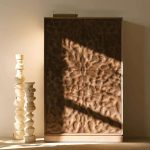 Condesa Hand-Carved Cabinet With 2 drawers - Image 2