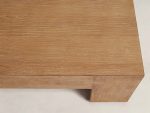 Paxton Oak Coffee Table Modern Living Room Center Tea Table Wood Cocktail Table - Image 7