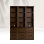 Tremont Wood Modular Bookcase Modern Offices Tall Storage Cabinets - Image 2