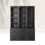Tremont Wood Modular Bookcase Modern Offices Tall Storage Cabinets - Image 4