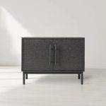 Sullivan Oak Wood Hall Chest Modern Rural Sideboards Entrance Cabinets - Image 2