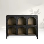 Hattie Solid Oak Arched Storage Cabinet - Image 7