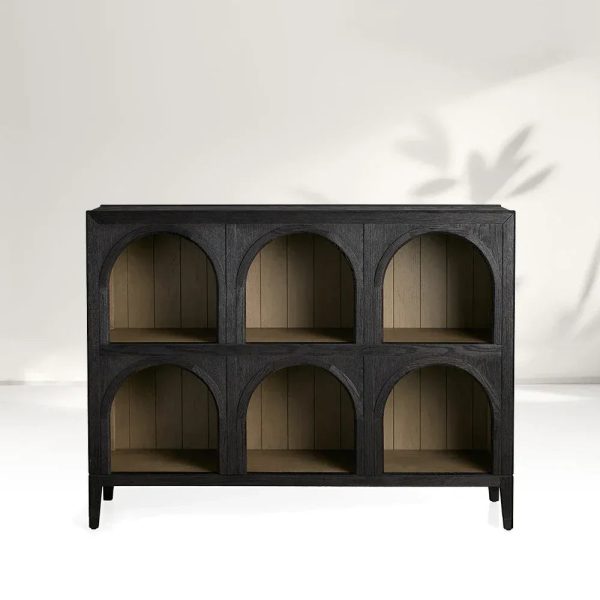 Hattie Solid Oak Arched Storage Cabinet - Image 7