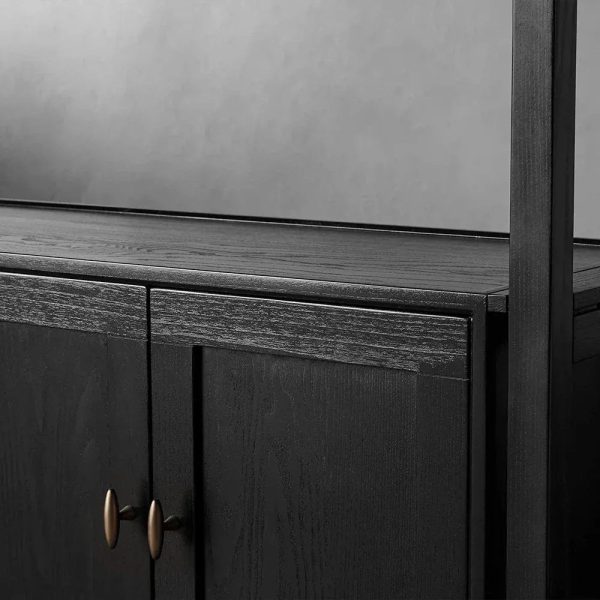 Brock Bookcase in Dark Twilight Finish - Image 5