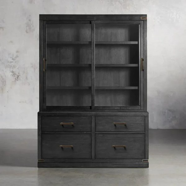 Tremont Solid Wood Modular Cabinet with Storage Cabinets Base - Image 3