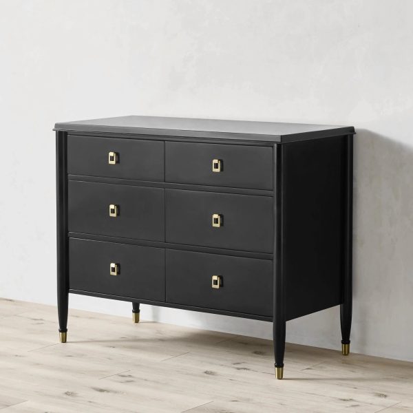 Lavenir French 6-Drawer Chest Dressers Wood Storage Cabinet - Image 8