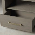 Palmer Storage Nightstand Wood Bedside Table Parsons Night side Cabinet With Drawer - Image 7