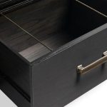 Tremont Wood Modular Bookcase Storage Cabinets with File Chest of Drawers Base - Image 5
