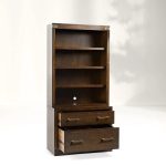 Tremont Modular Wood Bookcase Mid-Century Tall Cabinets - Image 5