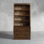 Tremont Modular Wood Bookcase Mid-Century Tall Cabinets - Image 6
