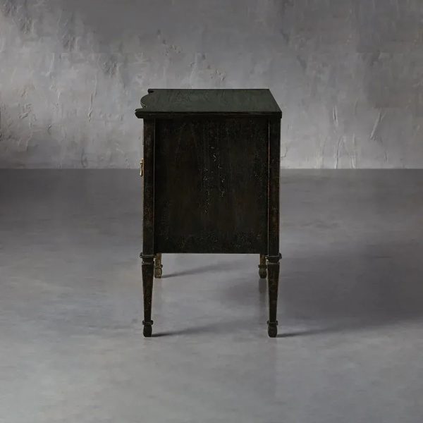 Conrad Hall Chest Cabinet Solid Birch Wood Sideboard - Image 3