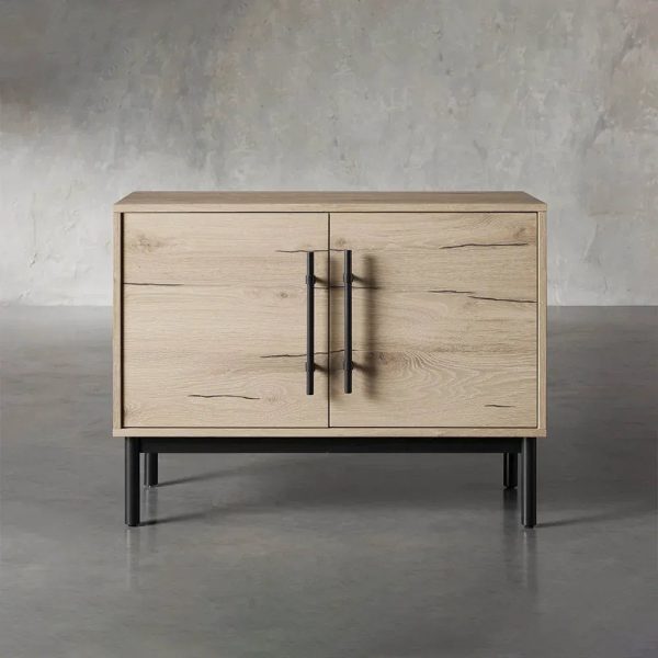 Sullivan Two-Door Wood Cabinet Modern Sideboards - Image 6
