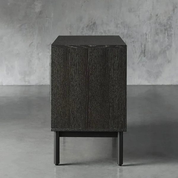 Sullivan Two-Door Wood Cabinet Modern Sideboards - Image 3