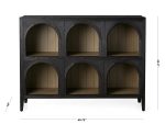 Hattie Solid Oak Arched Storage Cabinet - Image 8