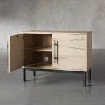 Sullivan Two-Door Wood Cabinet Modern Sideboards - Image 7