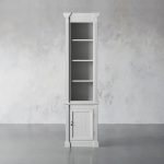 Athens Double Row Bookcase Wood Display Cabinet - Image 8