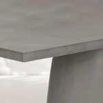 Cavallino Classico Outdoor Concrete Dining Table with Oval Base - Image 5