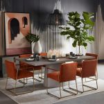 Cavallino Classico Outdoor Concrete Dining Table with Oval Base - Image 3