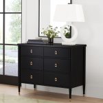 Lavenir French 6-Drawer Chest Dressers Wood Storage Cabinet - Image 2