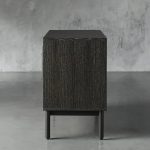 Sullivan Oak Wood Hall Chest Modern Rural Sideboards Entrance Cabinets - Image 7