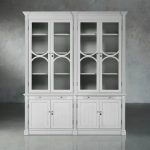 Athens Modular Single Wooden Display Cabinet with Glass-Front - Image 7