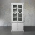 Athens Modular Large Display Cabinet With Glass Doors & Adjustable Shelves - Image 9