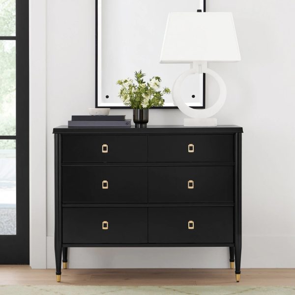 Lavenir French 6-Drawer Chest Dressers Wood Storage Cabinet - Image 7