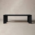Yorn Wood Rectangular Dining Table with Angled Leg Design Base - Image 10