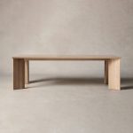 Yorn Wood Rectangular Dining Table with Angled Leg Design Base - Image 11