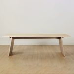 Carlisy Ash Wood Rectangle Dining Table Rural Style - Image 9