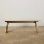 Carlisy Ash Wood Rectangle Dining Table Rural Style - Image 8