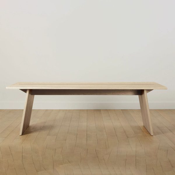 Carlisy Ash Wood Rectangle Dining Table Rural Style - Image 15