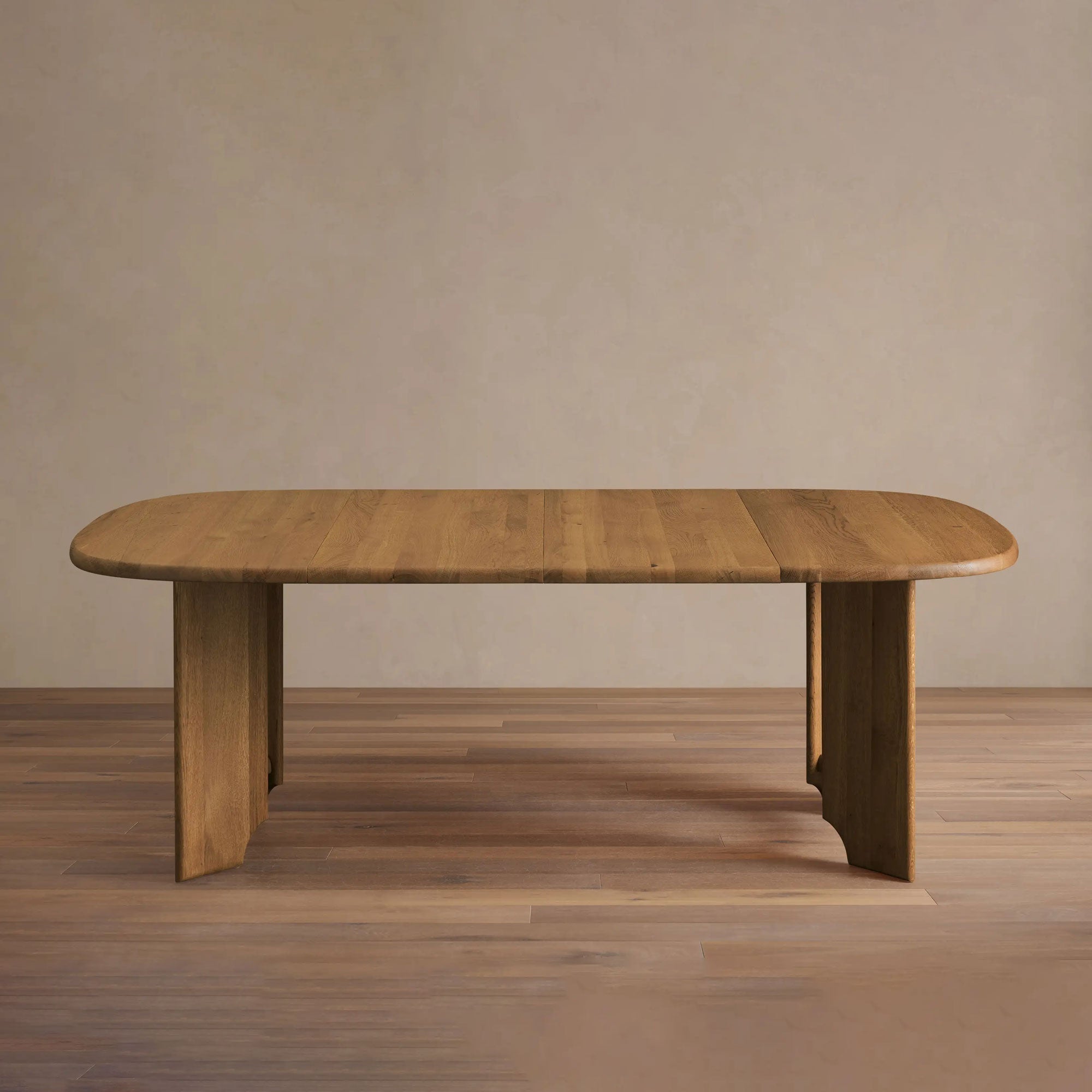 sacsaca3rwafcfzx.jpg Jolson Wood Rectangular Extension Dining Table with Honey Finish & Dual 20" Leaves - Image 1