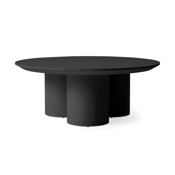 Cascade Outdoor Concrete Coffee Table Durable Sofa Center Tea Table - Image 8