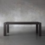Parsons Rectangle Dining Table with Solid Romanian Oak