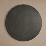 Finnley Round Marble Stone Top With Wood Plinth Bases - Image 5